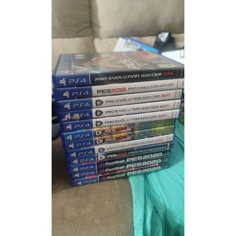 Jogos para Ps4/Ps5 Originais Mídia Física Futebol Fifa Ou Pes Usados Valor Simbólico — R$ 5.000,00 em Shopee