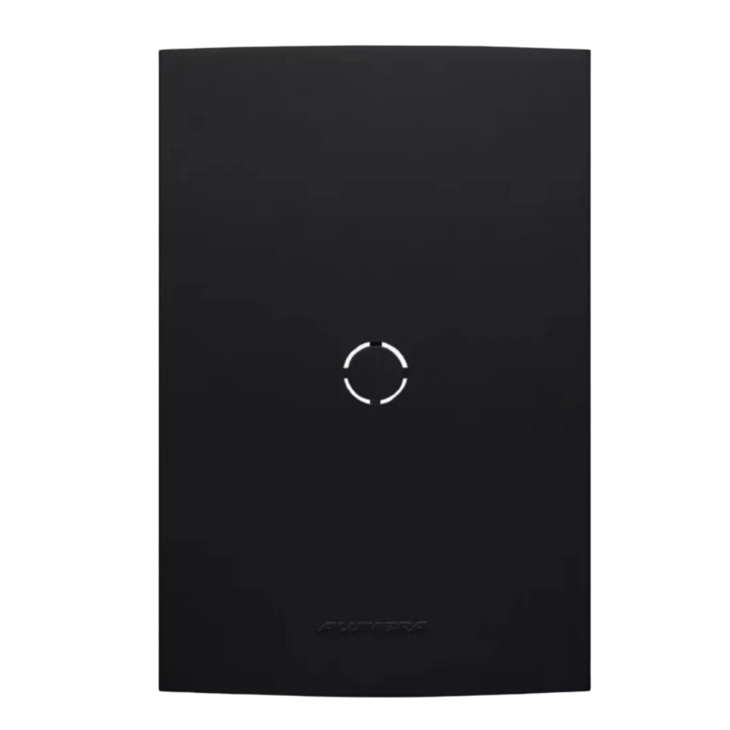 Placa Espelho de Luz Alumbra Inova Preto Ebano Fosco 4x2 Cega 85729