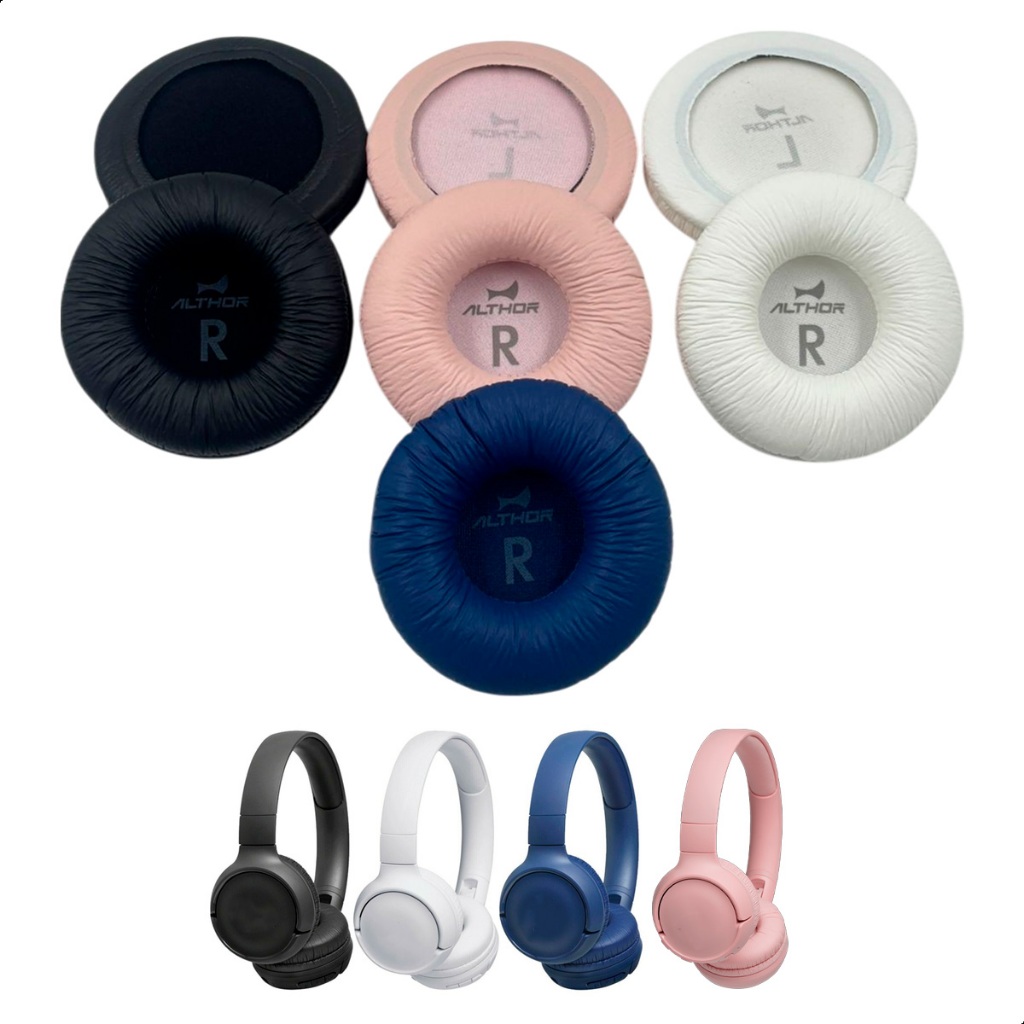 Par De Almofadas Macio Compatível Com Espuma Tune600 T500 T500bt T510bt T450 T450bt 600Bt em Oferta na Shopee