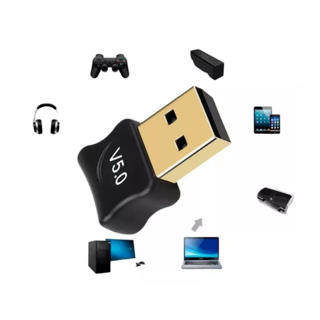Mini Adaptador Bluetooth Usb Csr 5.0 Conector Windows Pc