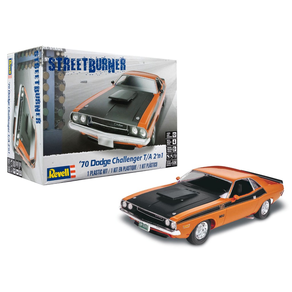 Dodge Challenger T/A 1970 - 1/24 - Revell 85-2596
