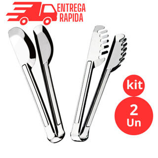 Pegador Universal e Pegador de Massa 100% Aço Inox  20 cm Utensílios de Cozinha em Oferta na Shopee