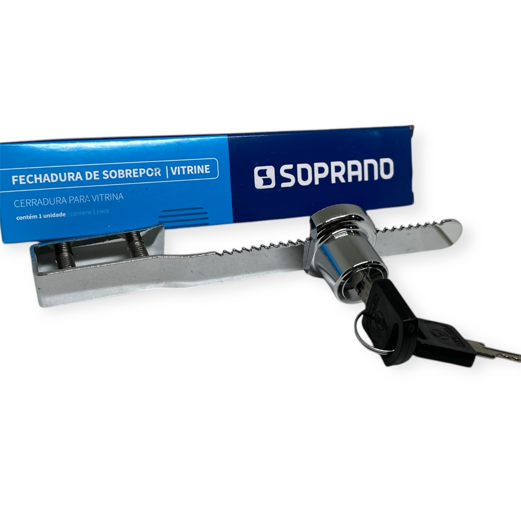 Fechadura Vitrine porta correr Freezer geladeira Expositor Porta Vidro Correr Trava