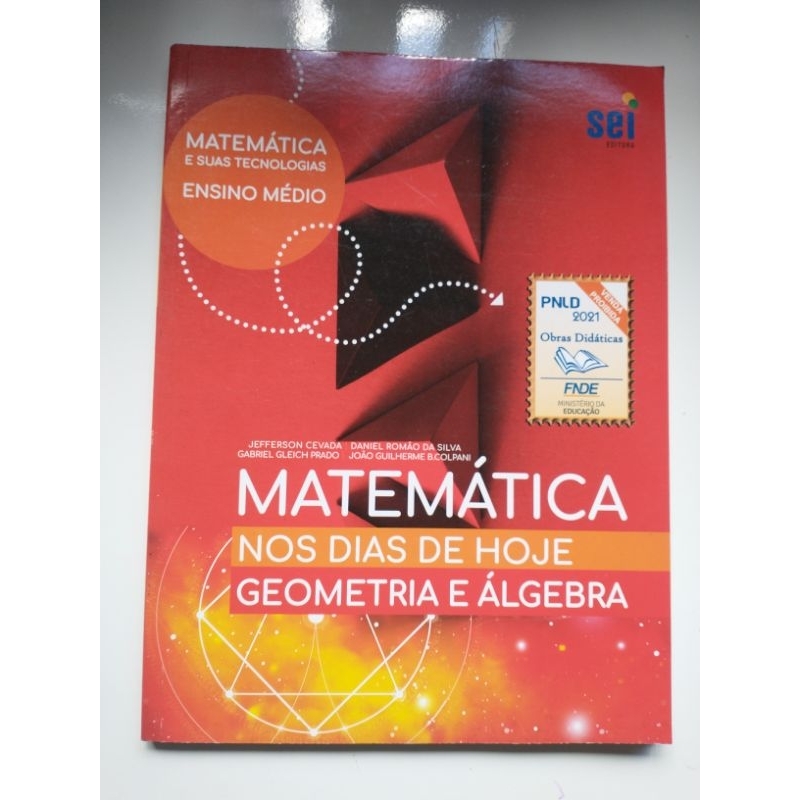 Matemática nos Dias De hoje Geometria E Álgebra