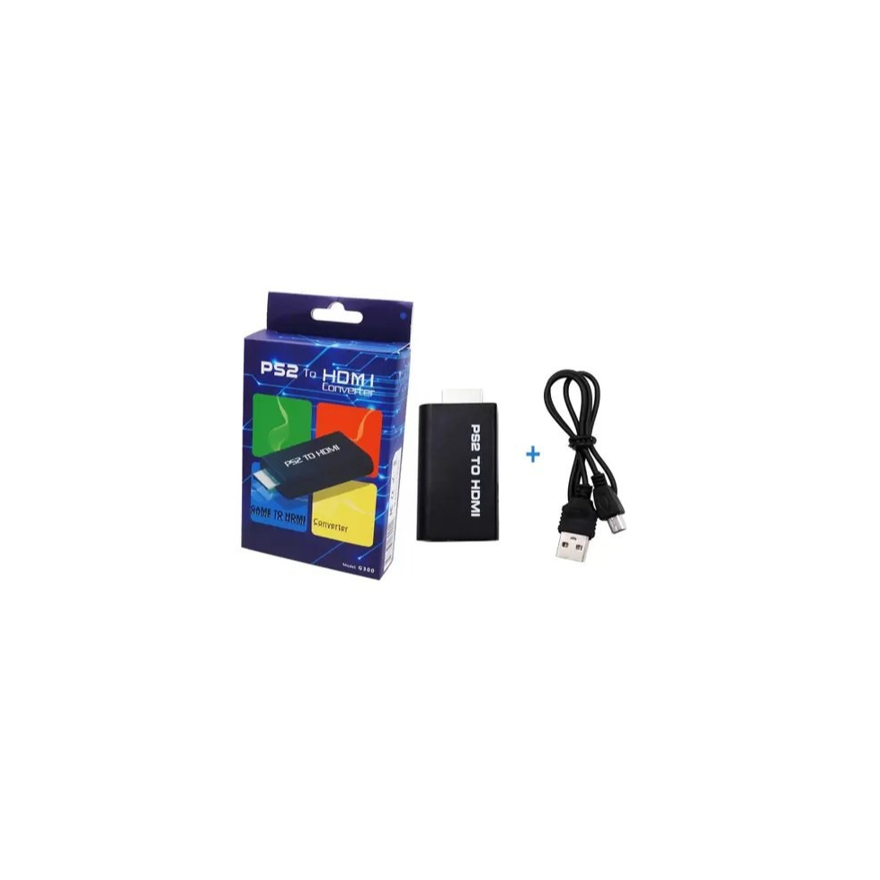 Conversor De Vídeo Compatível Com Playstation 2 Ps2 Para Hdmi