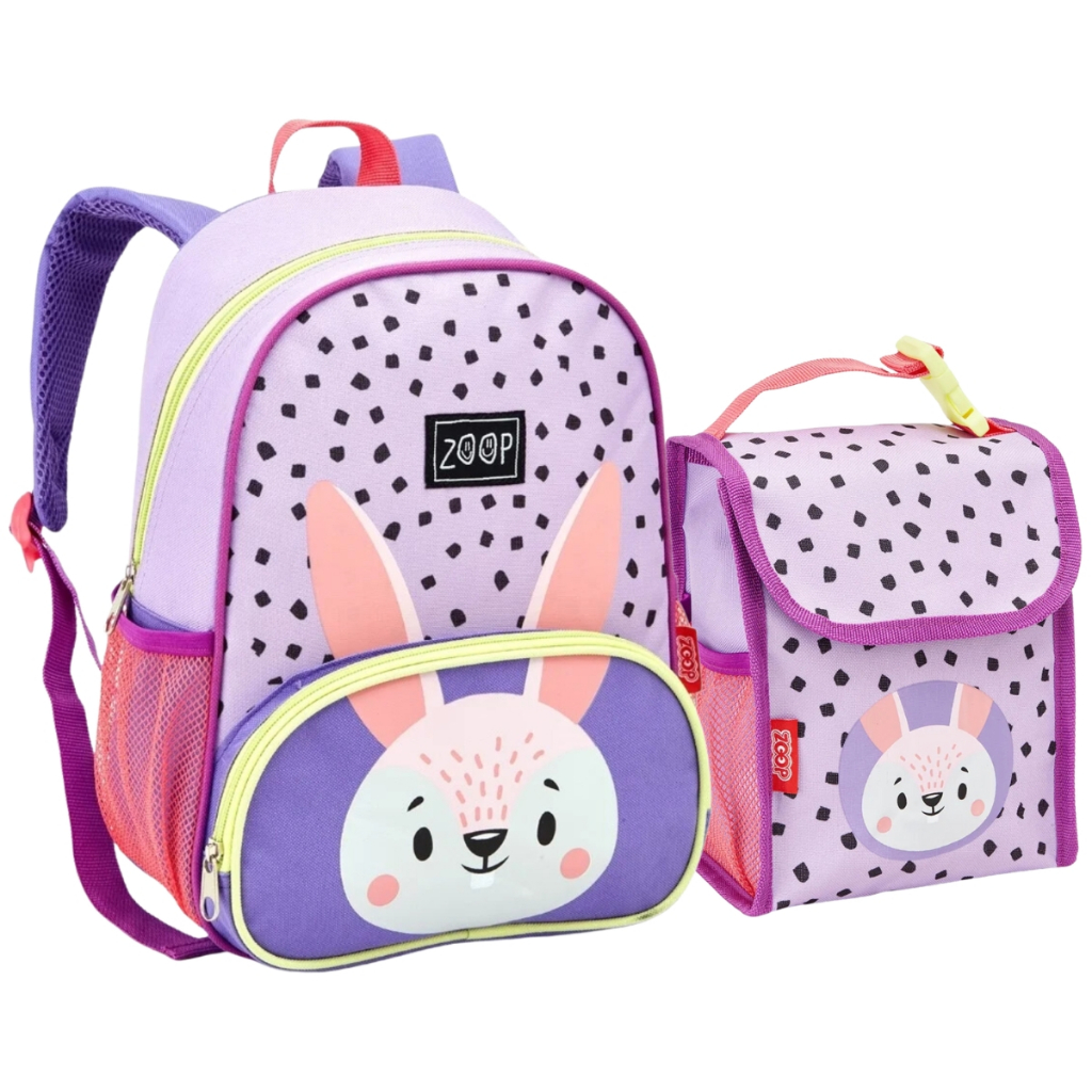 Kit Mochila Escolar E Lancheira Térmica Infantil Creche Pré-escola 0 a 4 Anos Menino Menina