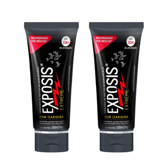 Repelente Exposis Extreme com Icaridina Kit 2 unidades de 100ml cada em Oferta na Shopee