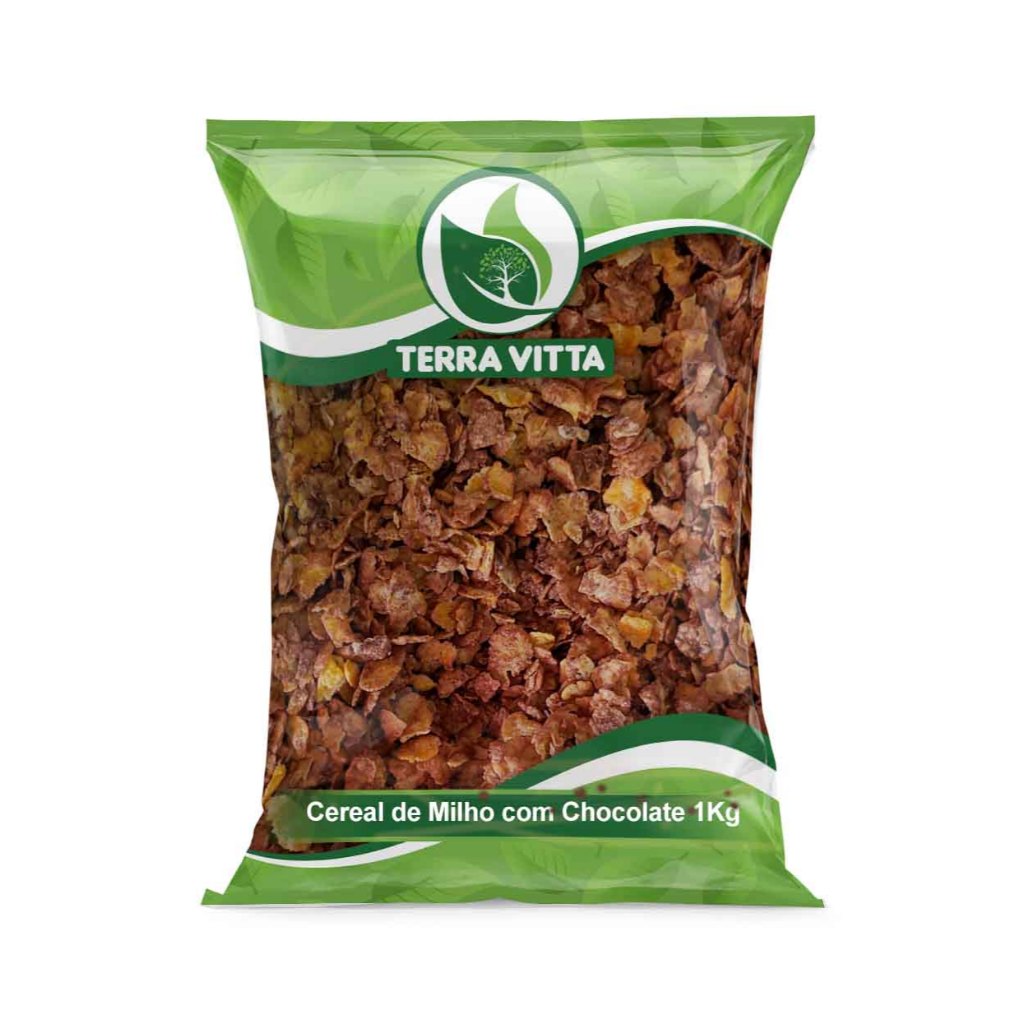 Cereal de Milho com Chocolate em Oferta na Shopee