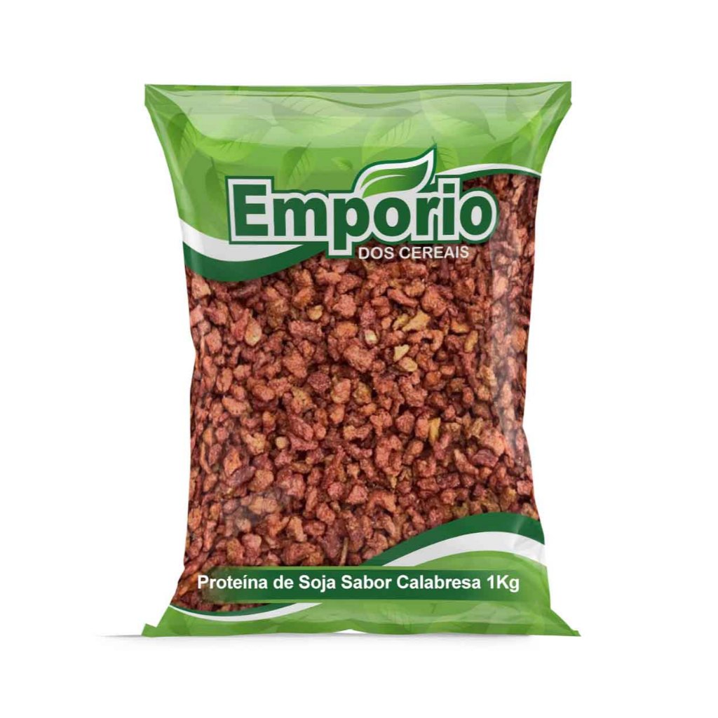 Proteína de Soja Sabor Calabresa - Granel