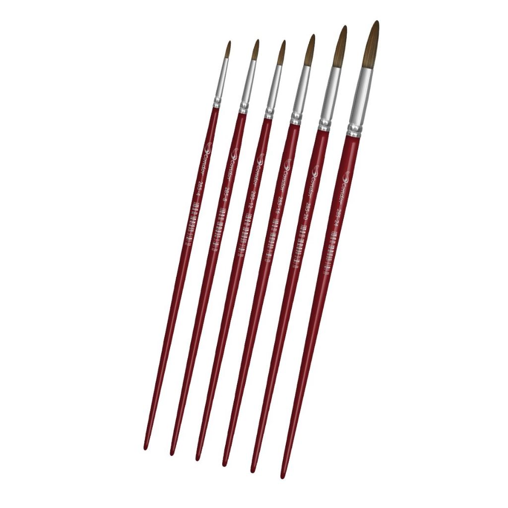 Pincel Redondo Sintético Condor ref. 285 - Macio - Tamanhos a escolher