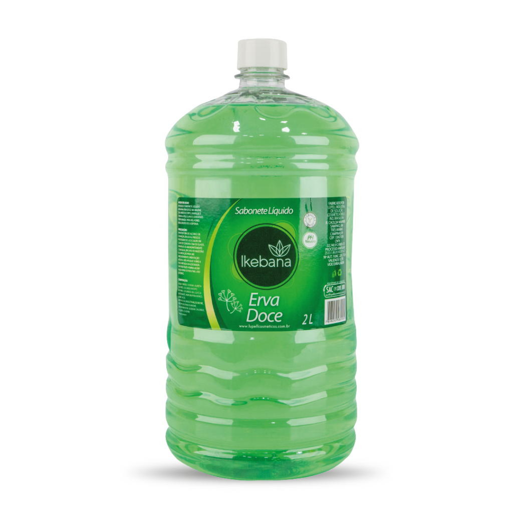 Sabonete Liquido Ikebana 2L Erva Doce em Oferta na Shopee