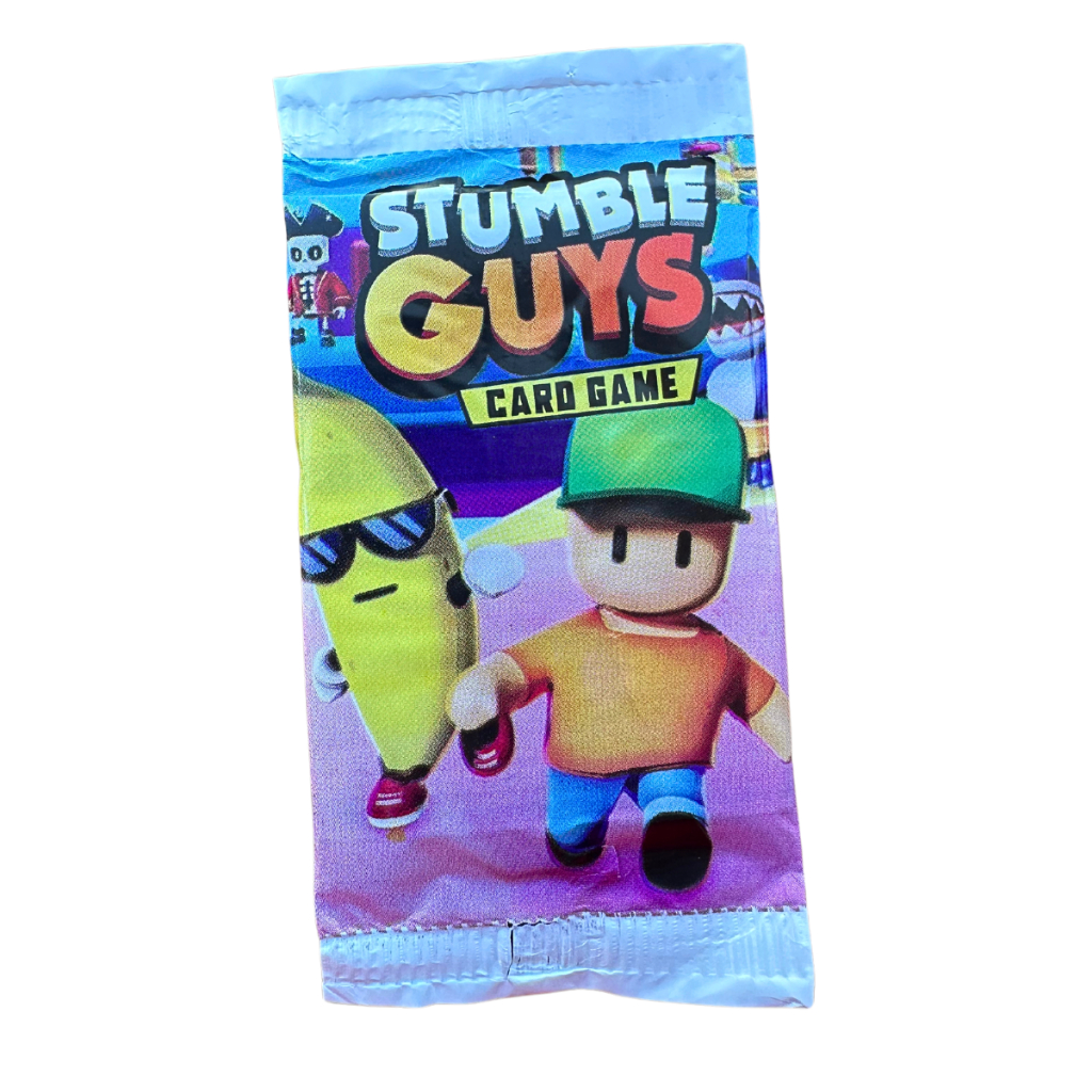 Kit 200 Cards Stumble Guys 50 Pacotinhos Fechados Jogo De Aventura Bater Bafô Trocar Figurinhas em Oferta na Shopee