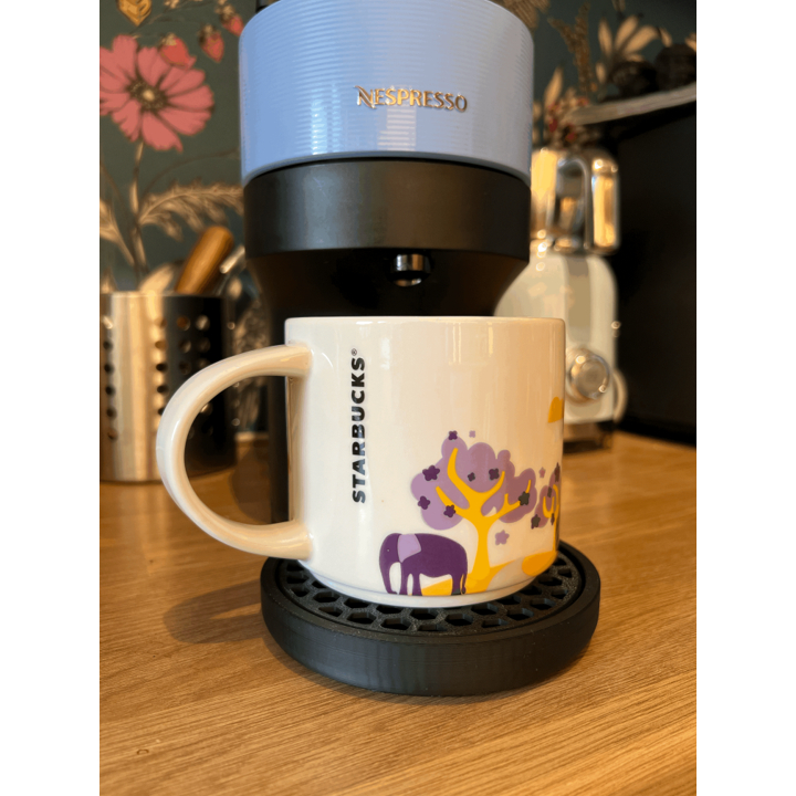 Suporte + Grade De Apoio Da Cafeteira Nespresso Vertuo Pop