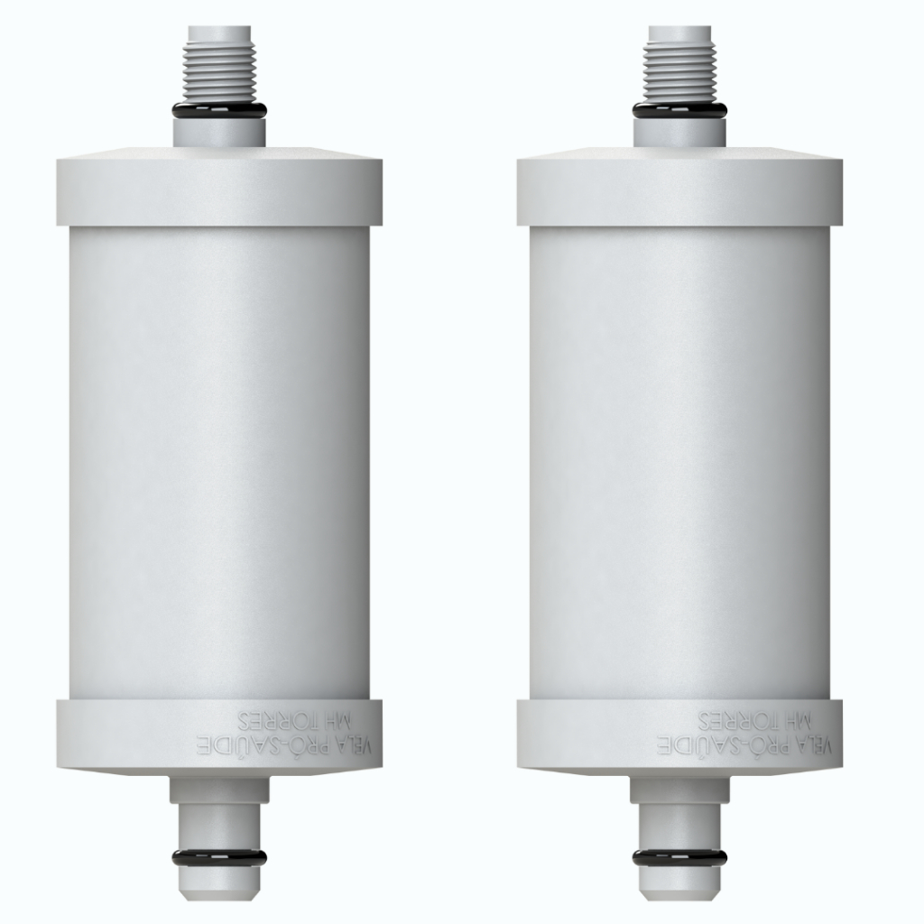 Refil Vela Universal Filtro Torneira Carvão Ativado Kit 2 Unidades – Reduz Cloro e Impurezas