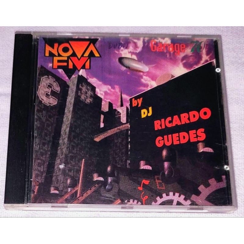 Cd Garage 70 By DJ Ricardo Guedes Nova FM - Paradoxx Music original usado flash house dance