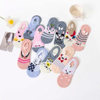 Meias Kit 6/12 Pares de Meia Sapatilha Feminina Estampada em Oferta na Shopee