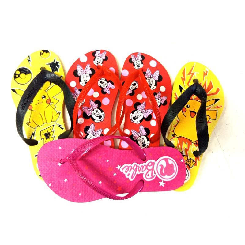 Chinelo infantil criança 1par barato bonito ótimo chinelo Sandália personagens em Oferta na Shopee