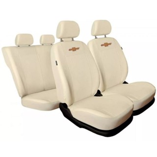 Capa Para Banco Automotivo Em Couro Chevrolet Celta/Corsa/Prisma/Classic/Cobalt/Meriva/Ônix/Zafira em Oferta na Shopee