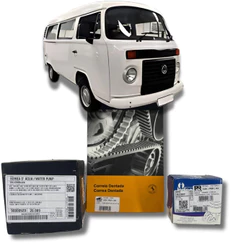 Correia Dentada Tensor e Bomba D'água - Kombi 1.4 8V Power