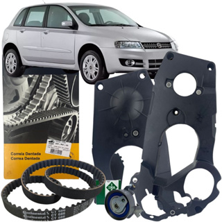 Correia Dentada Tensor Proteção - Fiat Stilo 1.8 8V 2003 2004 2005 2006 2007 2008 2009 2010 2011 em Oferta na Shopee