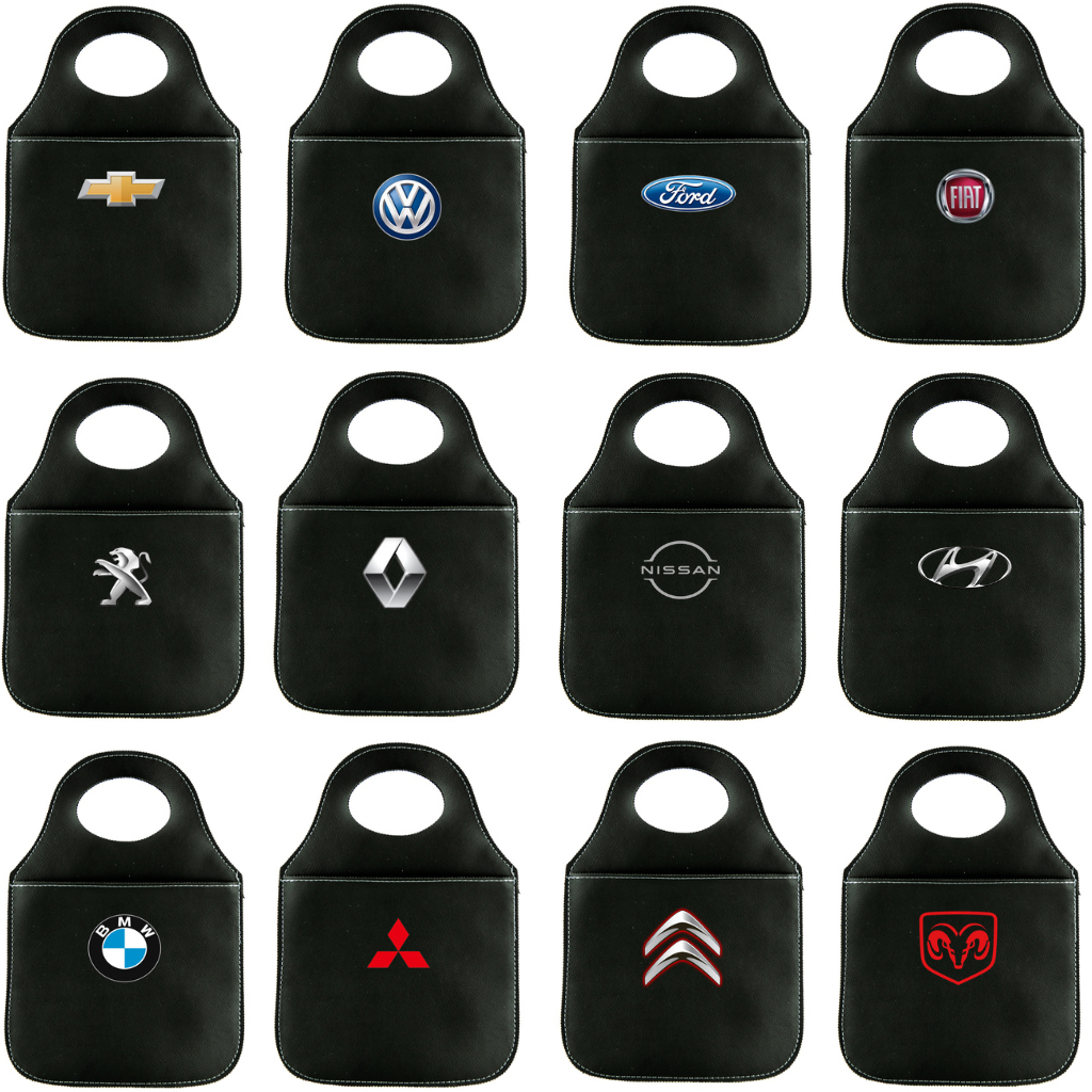 Porta Lixo De Carro Lixeira Automotiva Reforçada Acessório Automóveis Várias Marcas em Oferta na Shopee