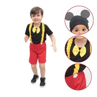 Fantasia Mickey  Mouse Infantil em Oferta na Shopee