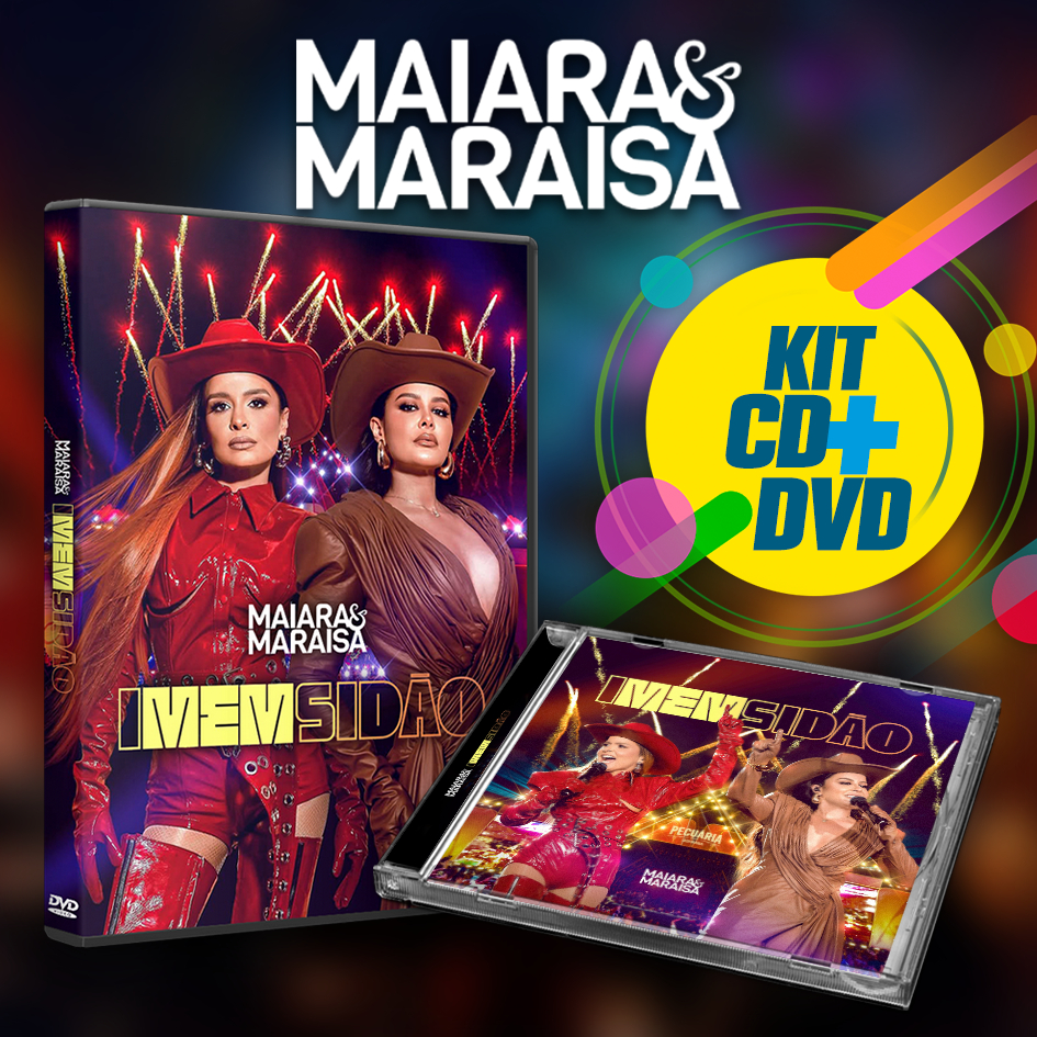 CD+DVD Maiara & Maraisa - Imemsidão (2024) Fan-made