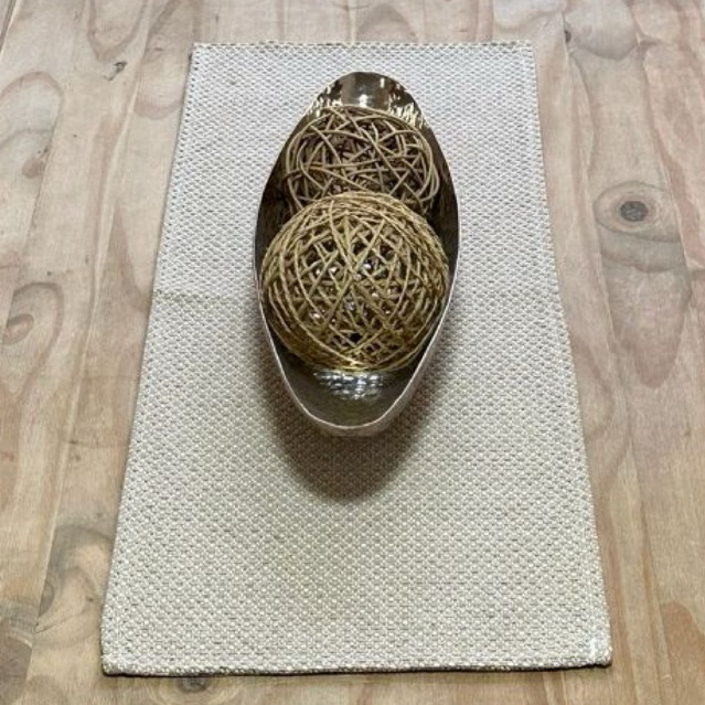 Trilho Ou Caminho De Mesa Posta Em Algodão Retangular Medidas 0,30x0,80 Cm 1 Unidade em Oferta na Shopee