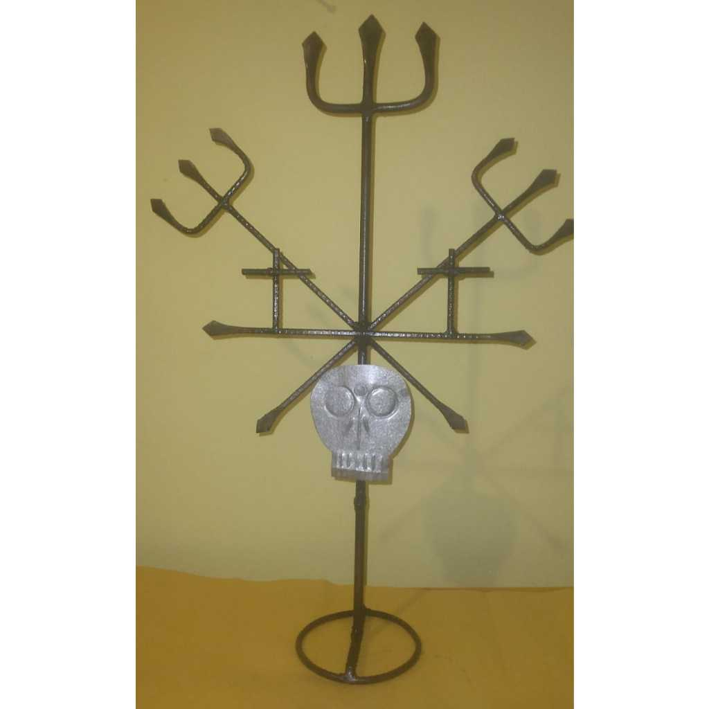 FERRO ASSENTAMENTO EXÚ CAVEIRA 40 CM