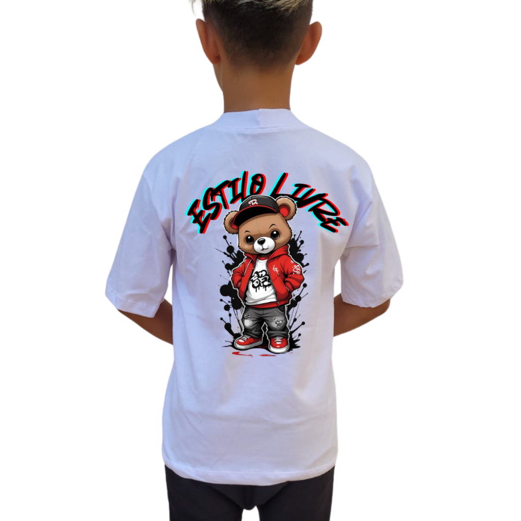 Camiseta Camisa Roupa Masculino Infantil 100% Algodão  Estampado Menino Menina Juvenil