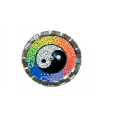 Incensário Latinha Ying Yang
