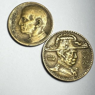 Lote 2 Moedas de 1000 e 2000 Réis 1938 Anchieta e Caxias em Oferta na Shopee