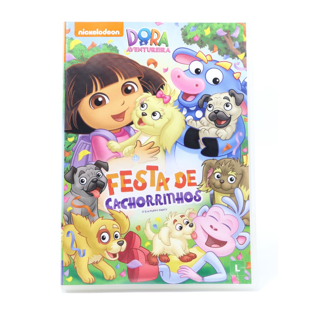 Dora A Aventureira Festa De Cachorrinhos DVD Original
