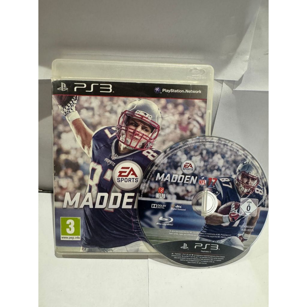 Madden 17 ps3 mídia física