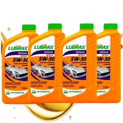 Kit 04 Litros Óleo Lubrificante Sintético - Lubrax Valora Plus 5W30