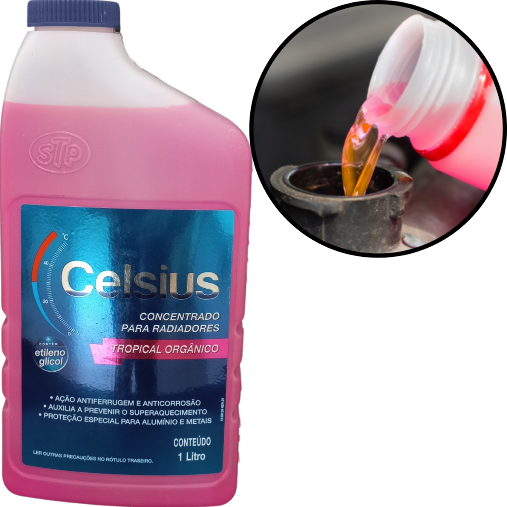 1L Anti Fervura Concentrado Orgânico Celsius Tropical STP - Spare Parts and Accessories for Vehicles