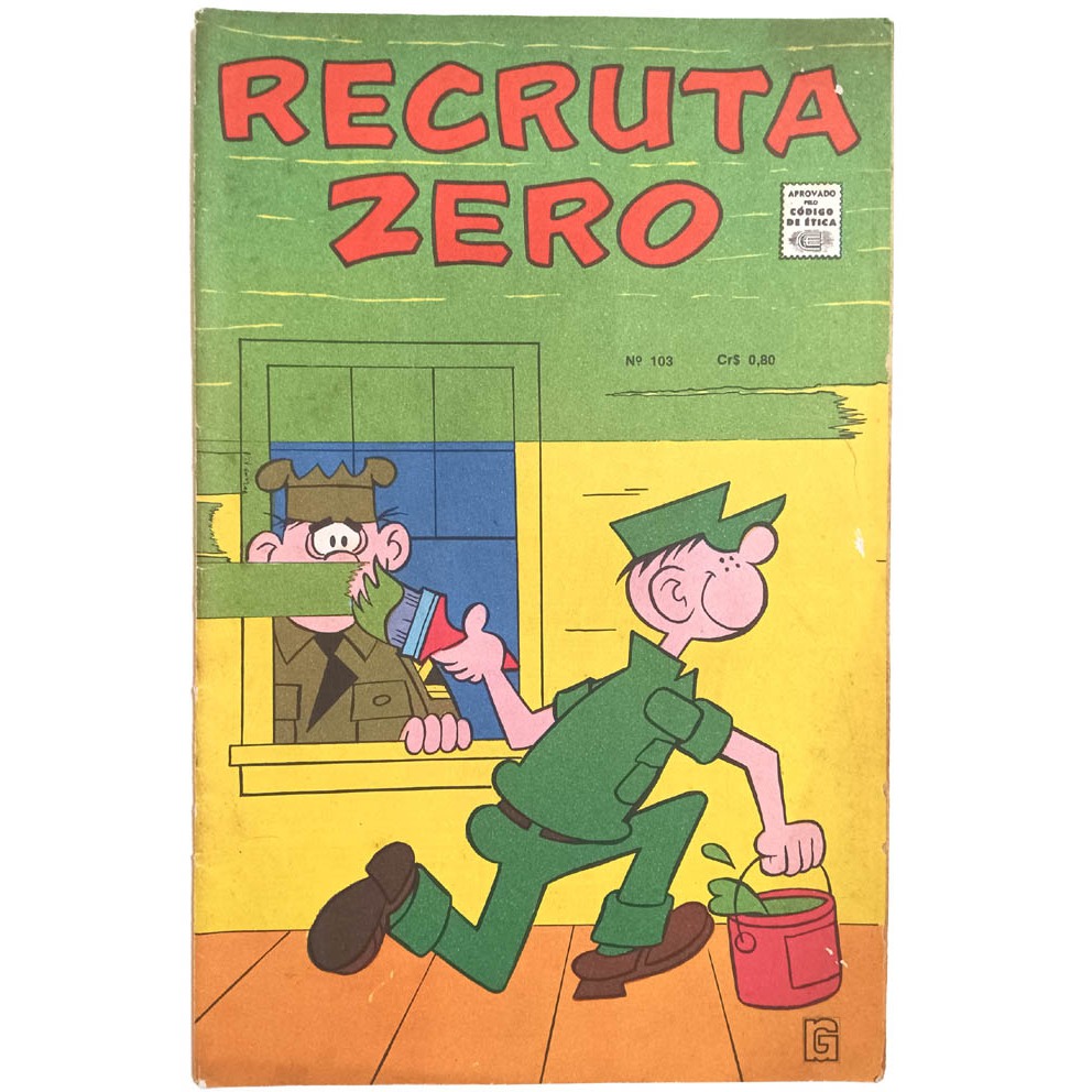 Recruta Zero nº 103. RGE -1971.