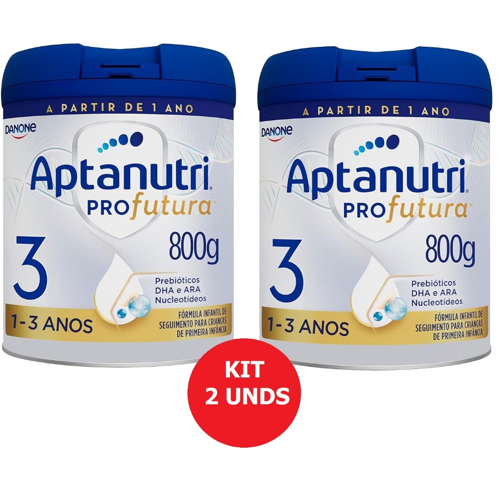 Kit C/2 LATAS APTANUTRI Pro Futura 3 800g