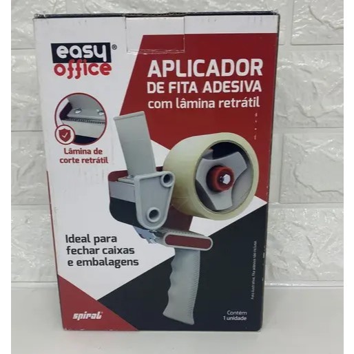 Suporte Aplicador De Metal Para Fita Adesiva 50mm - Para Embalar Caixas.