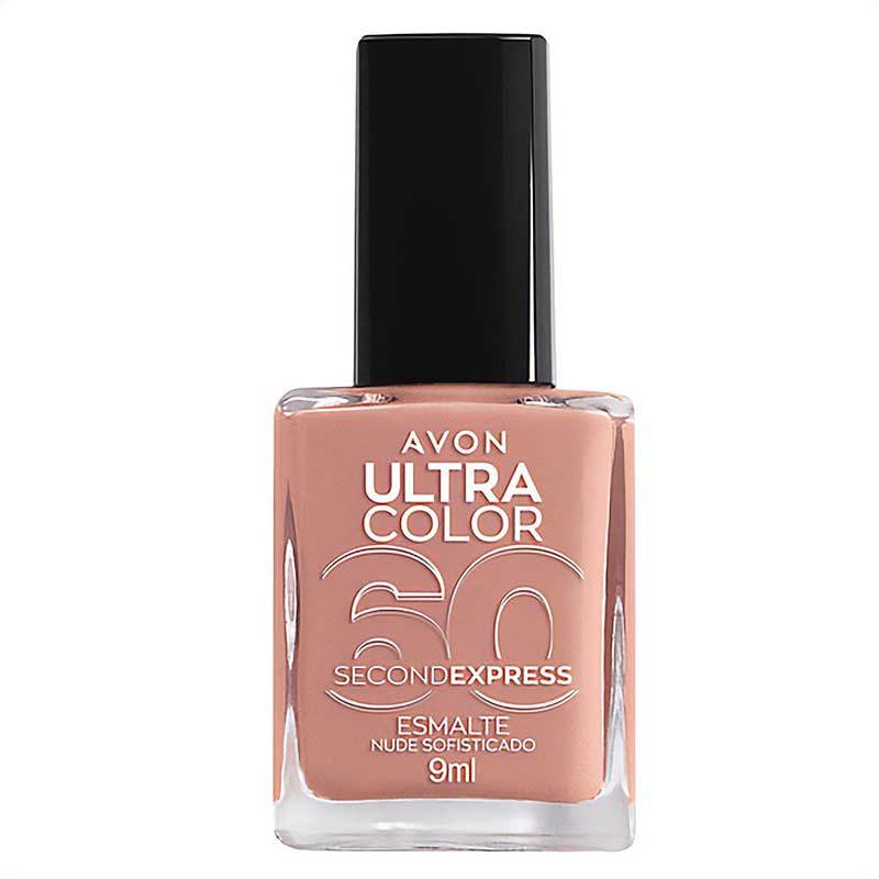 Esmalte Avon Ultra Color 60 Second Express- cor Nude Sofisticado- 9ml