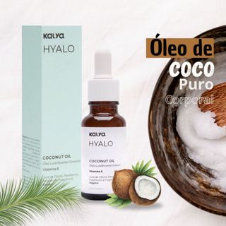 Óleo Coconut Puro para Hidratação Íntima Hyalo Natural com Vitamina E em Oferta na Shopee