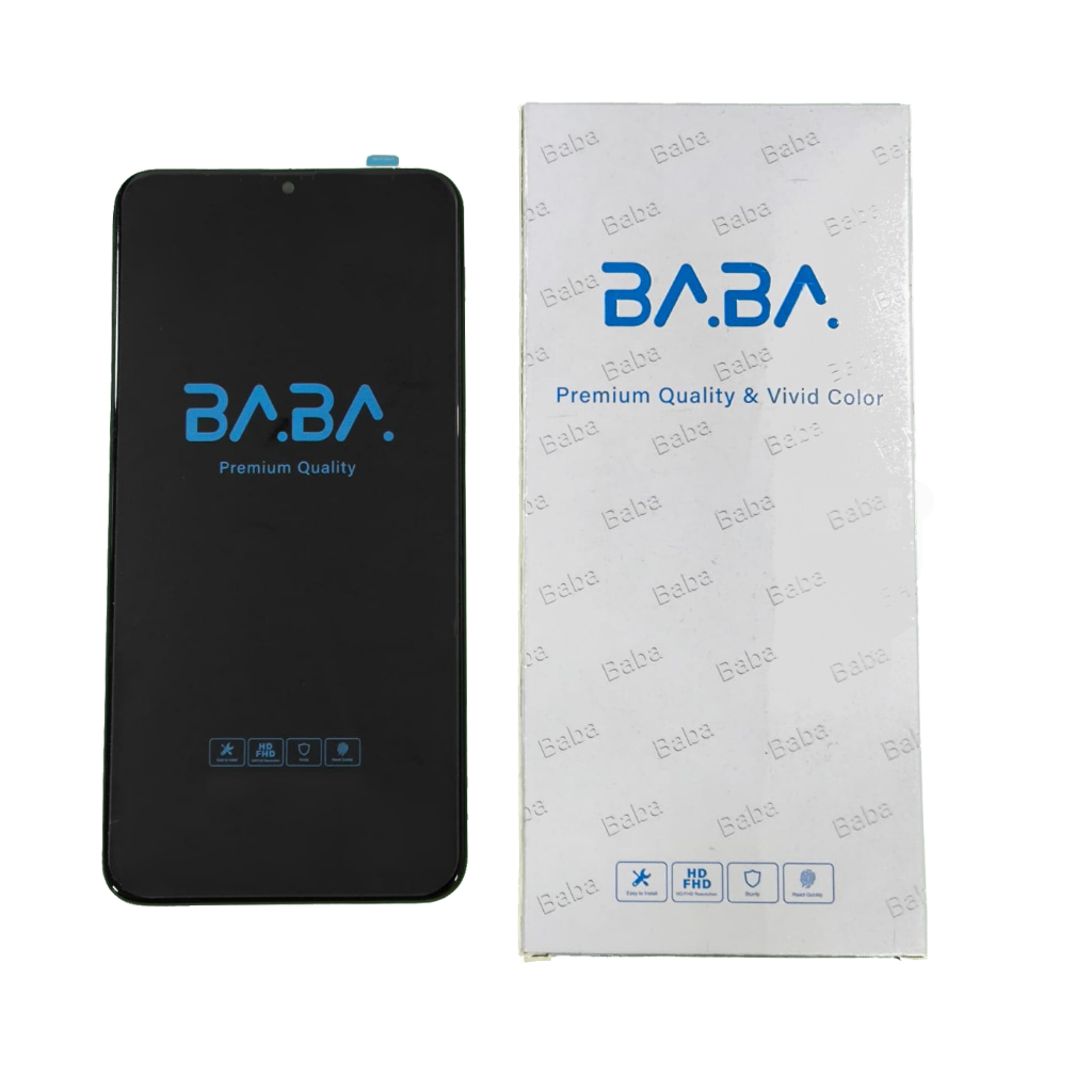 Frontal Tela Display Touch  Galaxy A10 A105 PREMIUM Vivid Color C/ Aro, Flex Volume, Home e Motor VibraCall Envio Rápido