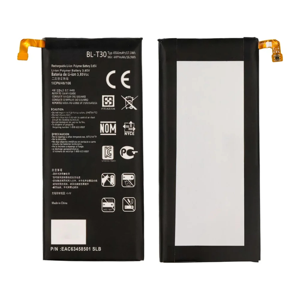 Flex carga batt BL-T30 Bateria para LG X Power 2 M320 M320N M322 / Fiesta 2 LTE L163BL BL-T30 4500mAh