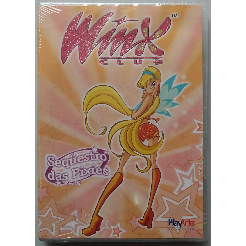 Winx Club Vol 9 Sequestro Das Pixies Dvd (novo/lacrado)
