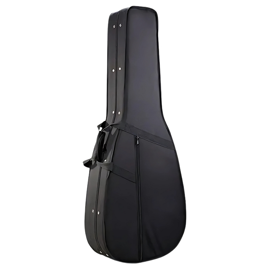 Capa Para Violão Estojo Rígido Voik BB-200 Preta C/ Alça