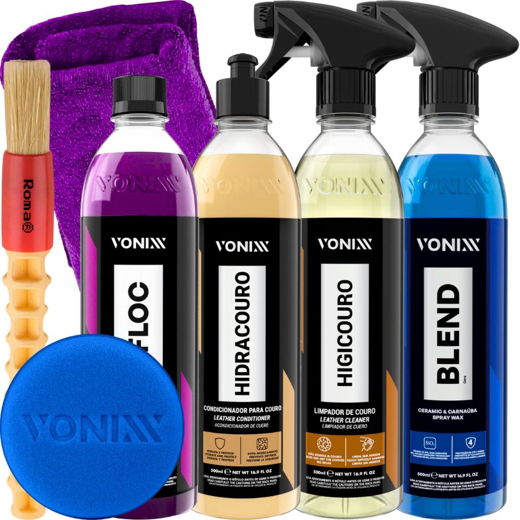 Kit Shampoo V-Floc Cera Blend Higicouro Hidracouro Vonixx em Oferta na Shopee