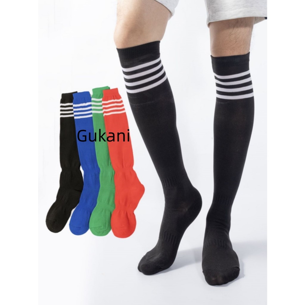 Kit 2/6/12 pares de meias de futebol profissional multicoloridas para adultos e jovens em Oferta na Shopee