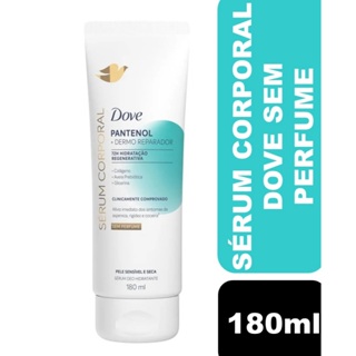 Sérum Corporal sem Perfume Dove Pantenol + Dermo Reparador Frasco 180ml em Oferta na Shopee