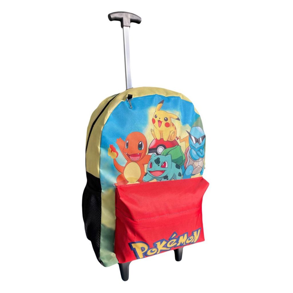 Mochila Pokemon 2025 Mochila Rodinha Infantil Juvenil