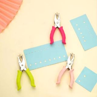 Alicate Furador Perfurador Papel Eva Circulo Scrapbook 6mm e 3mm em Oferta na Shopee